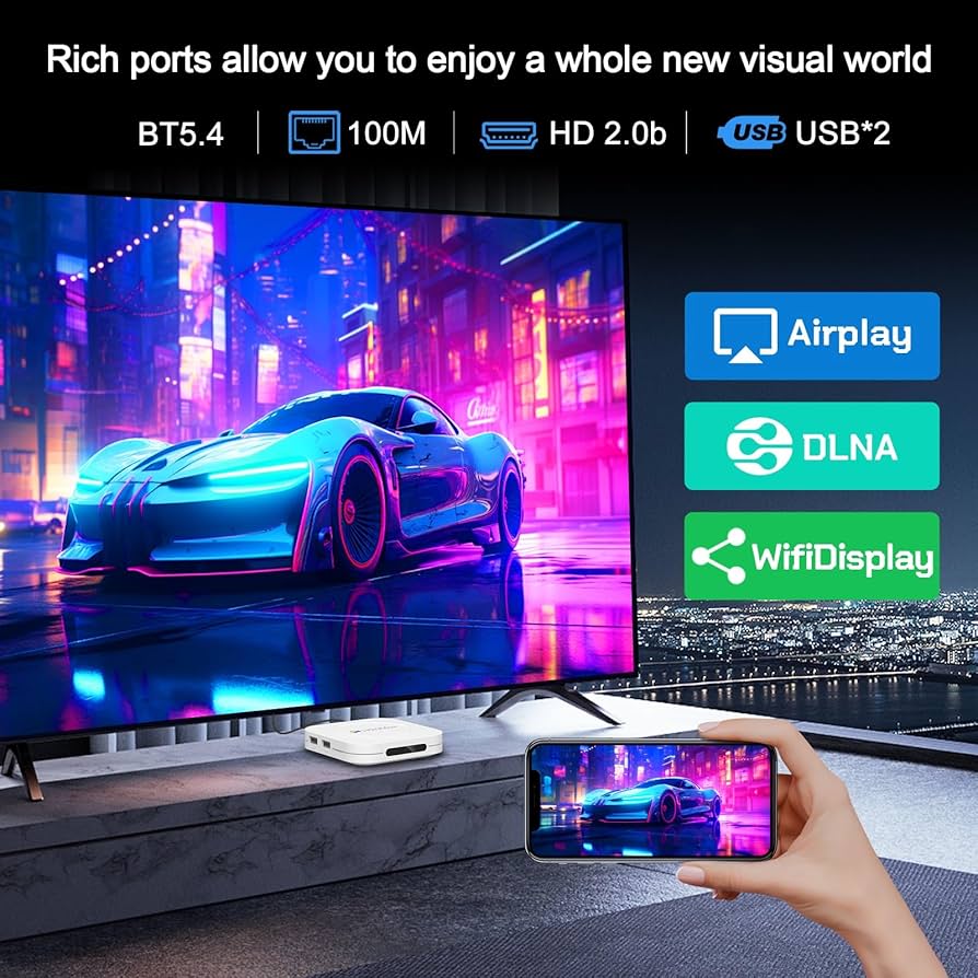 Amazon.com: Android 14.0 H96 Max M1 Plus 4GB RAM 128GB ROM